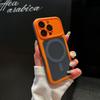 Applicable to Apple 17PROMAX skin feeling honeycomb mesh magnetic mobile phone case iPhone16 all-inclusive hard protective case 15