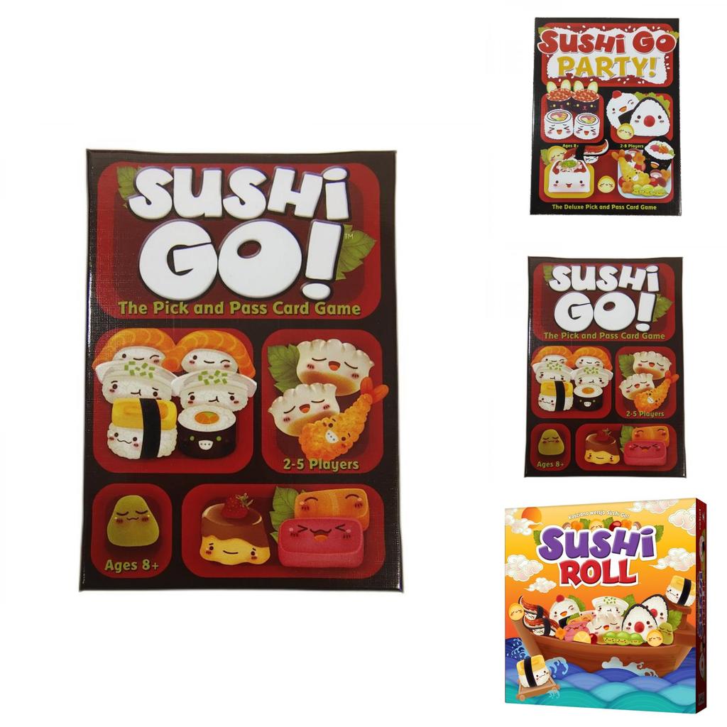 Sushi Go Party Game With Paper Material For Family Game Night And Party Fun