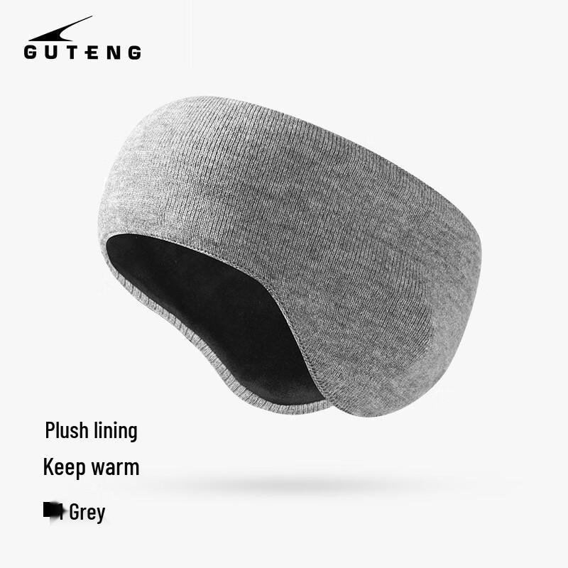 Теплые вязаные наушники Gu Teng