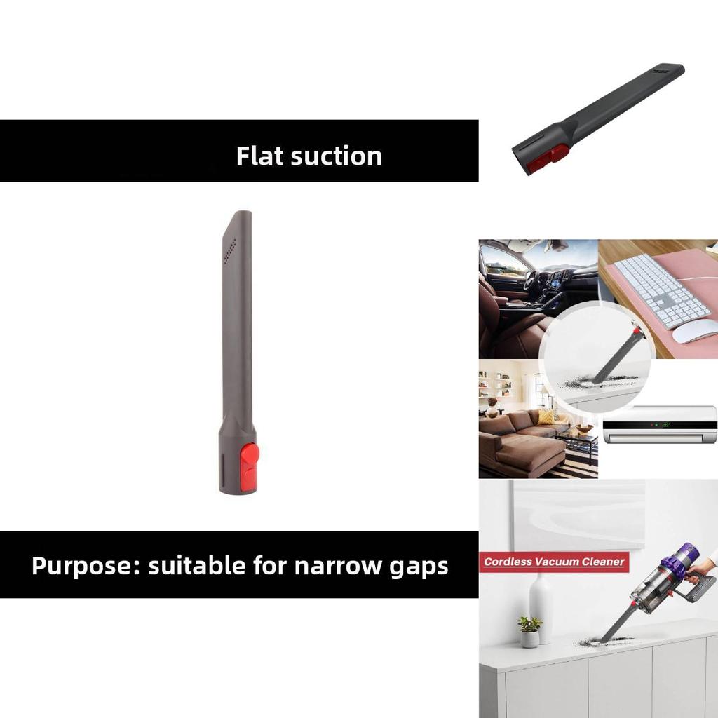 For Dyson V10 V8 V7 Sv10 Sv11 Cordless Vacuum Cleaner Flat Nozzle With Durable Accessories For Household Cleaning