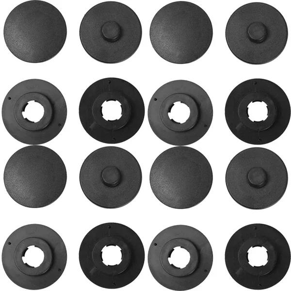 Car Floor Mat Double Layer Fixed Clips Set Fixer Accessories Tools Universal Arpet Fixing Clamps Buckle Anti-Skid Fixer Grips