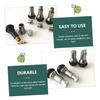 ETHZZLE 8pcs Tr413ac Decorative Cap Car Decoration Bushon Tire Valve Sleeve Valve Stem Sleeve Aluminum Alloy Silver