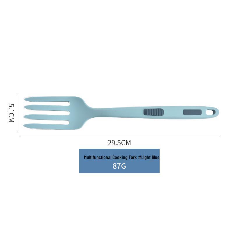Multi-style Silicone Cooking & Pasta Fork - Modern, Simple, Multi-functional Design