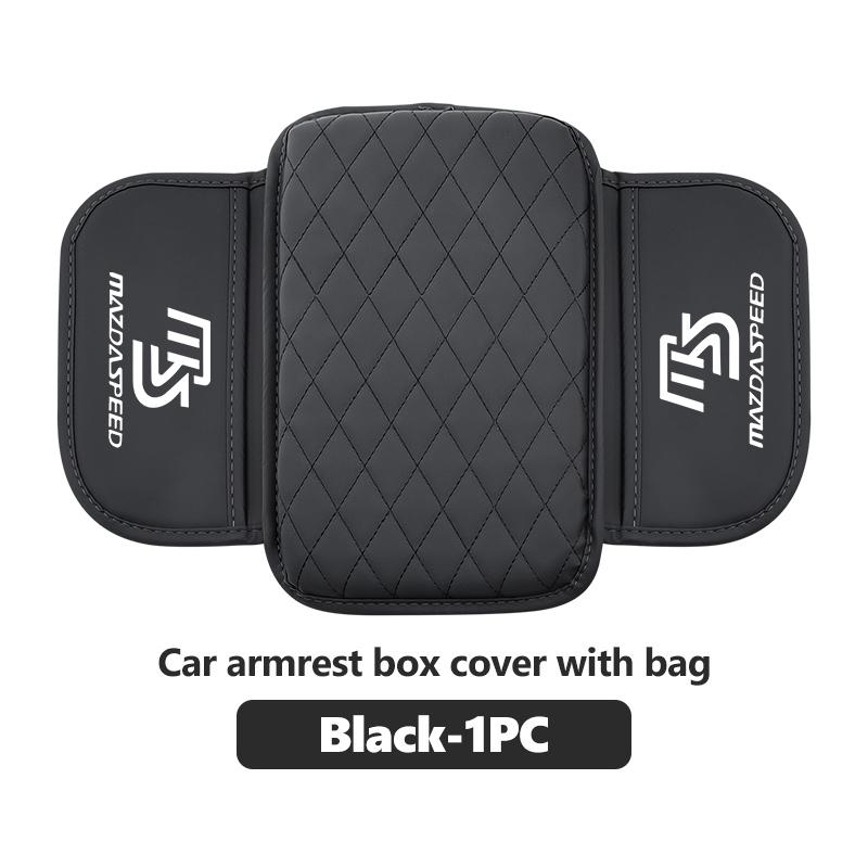 For Mazda Car Center Console Protector Cover Leather Armrest Box Cushion Pad CX5 MX5 CX7 Axela MS CX30 CX90 CX60 CX50 2 3 6 5