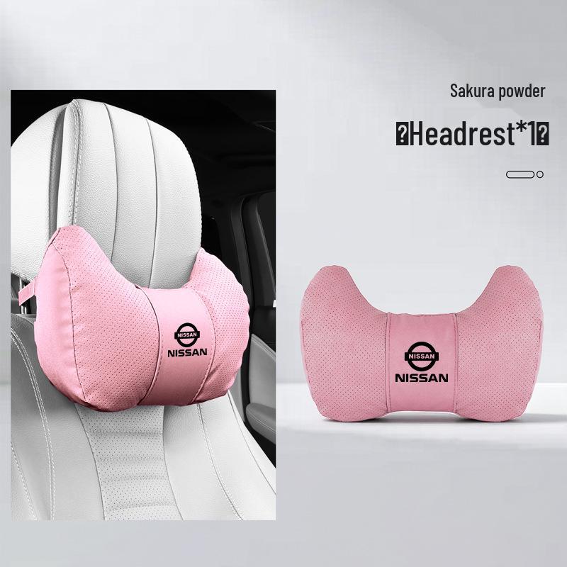 Opěrka hlavy a bederní opěrka pro vůz Nissan: Sylphy, Teana, Qashqai, X-Trail, Bluebird, Terra.