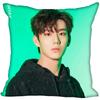 P1Harmony KPOP Cushion Cover Polyester Throw Pillow Case Super Soft Satin Fabric Cushion Cover Festive Home Decorative Cushions