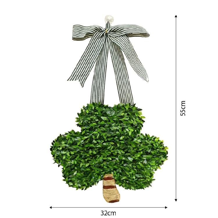 Charming . 's Shamrocks with Plastic for Door Hanging and festives Cheer