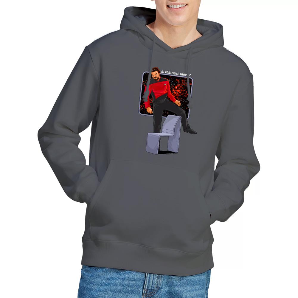 Star Trek Mens Is This Seat Taken Hoodie