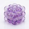 Shiny Maltose Fidget Toys Bright Colors Slow Rising Maltose Squeeze Toy Stress Relief Grape Texture Soft Slow Rebound Malt Cube