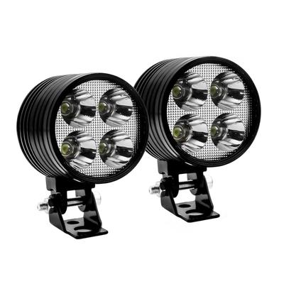 Aoling Bicycle Headlight, Motorcycle Fog Light, LED DC12V-24V, High Brightness Spotlight, New Lens, 3,000