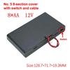 Aa Battery Case Aa Battery Box 1/2/3/4 Slot Aa Battery Holder 14500 Aa Storage Box Diy With Leads Series Connection
