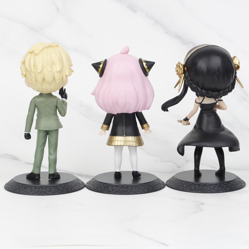 Large Spy Family Anya Action Figure Pvc Material 15cm Cake Car Ornament