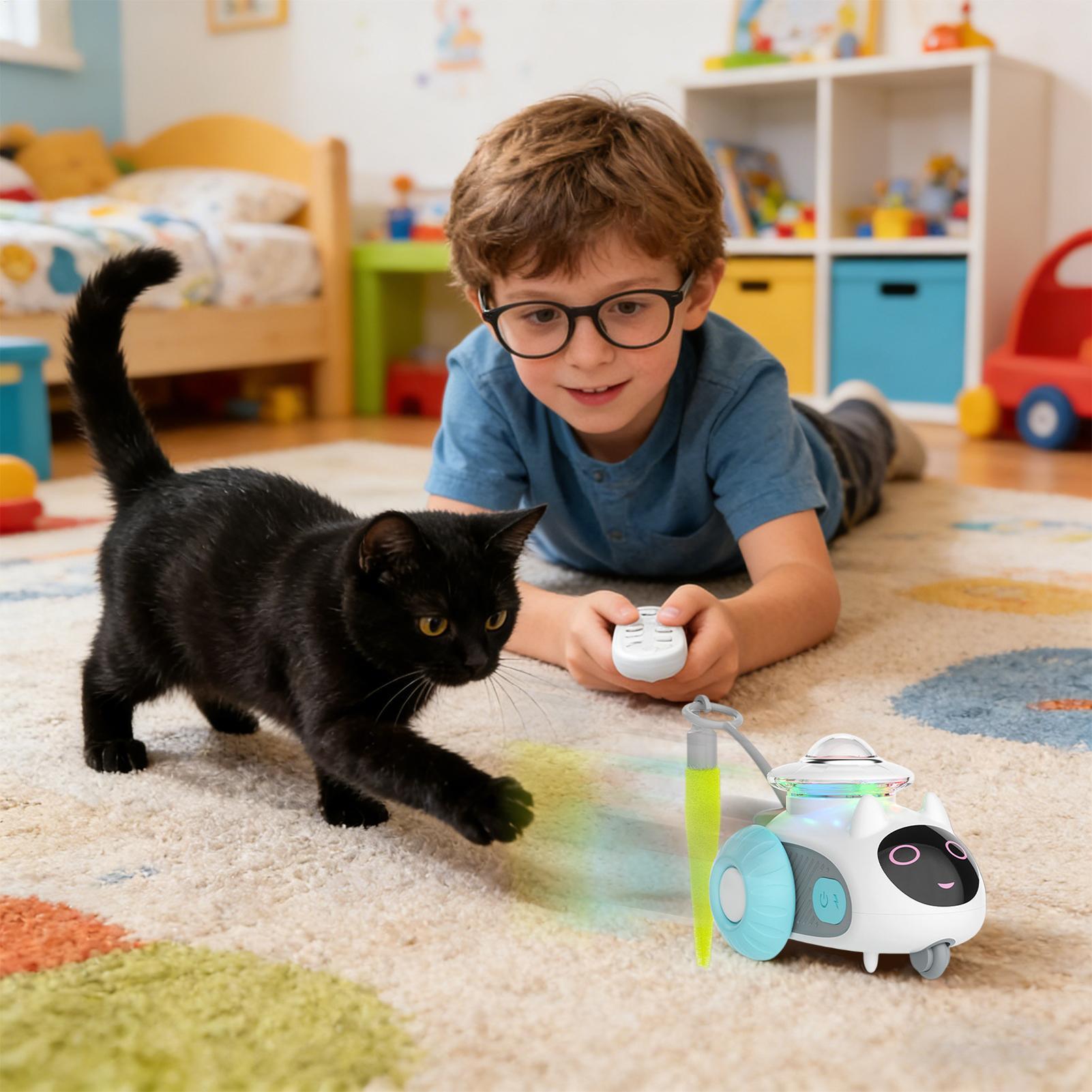 

Игрушки для кошек Интерактивные с датчиком движения Движущийся котенок Товары для домашних животных Электронная игрушка для кошек Для дома улицы Комната Игра Рождество China Mainland