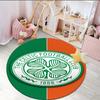 1PC round rug Cel-tic Football Club Crest Printed Round Area Rug ,Rug For Home Office, Round Chair Rug, Decorative Carpet Fan gifts Christmas gift