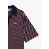STudio Tomboy STripe Oversized Collar ShorT Sleeve T shirT 9176222997ar 