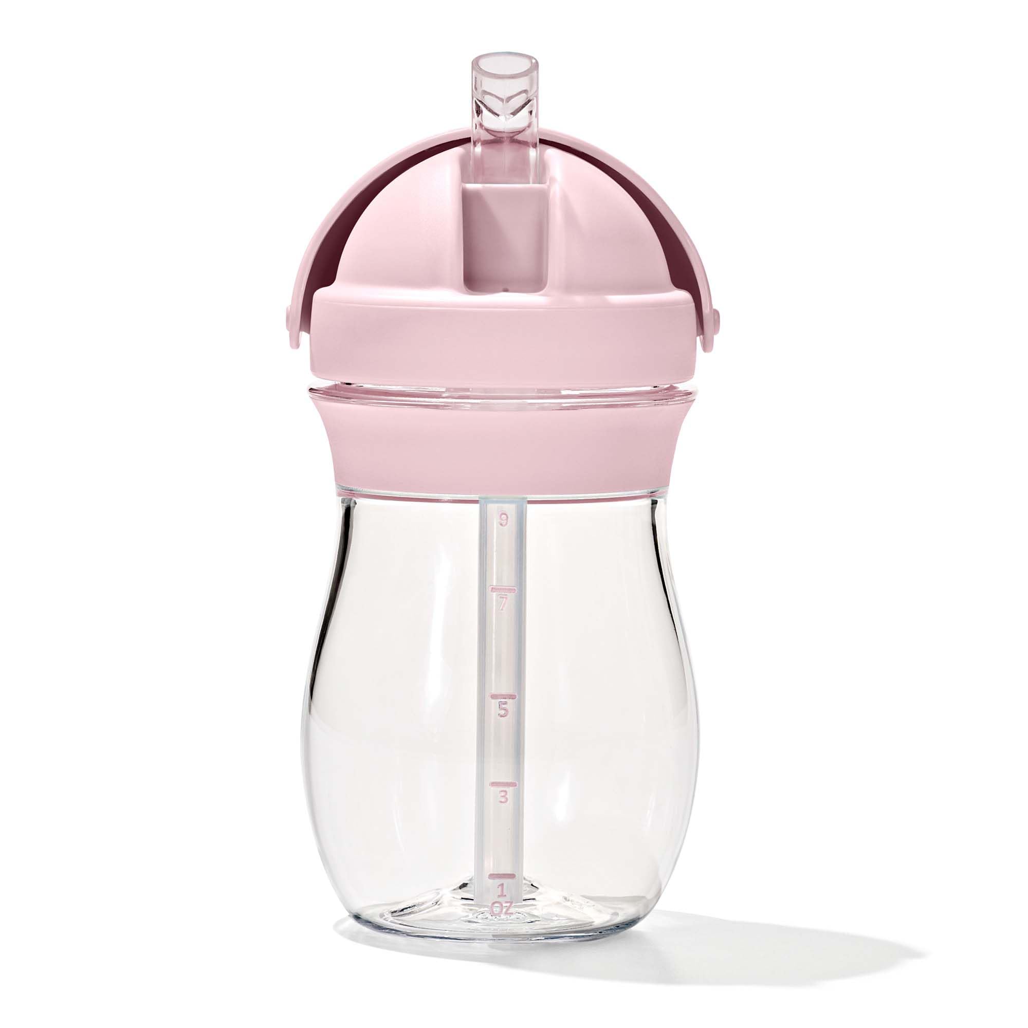 

OXO Tot Straw Cup, Tall Blossom Mug, Dishwasher Safe, Stylish, Leak-Resistant, 63164400