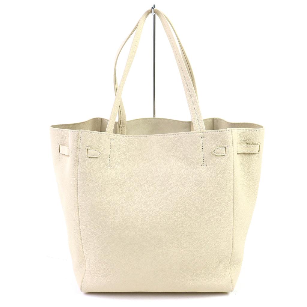 Excellent CELINE Tote Bag Kava Phantom Small cream Soft grain calf Leather 18902 Used