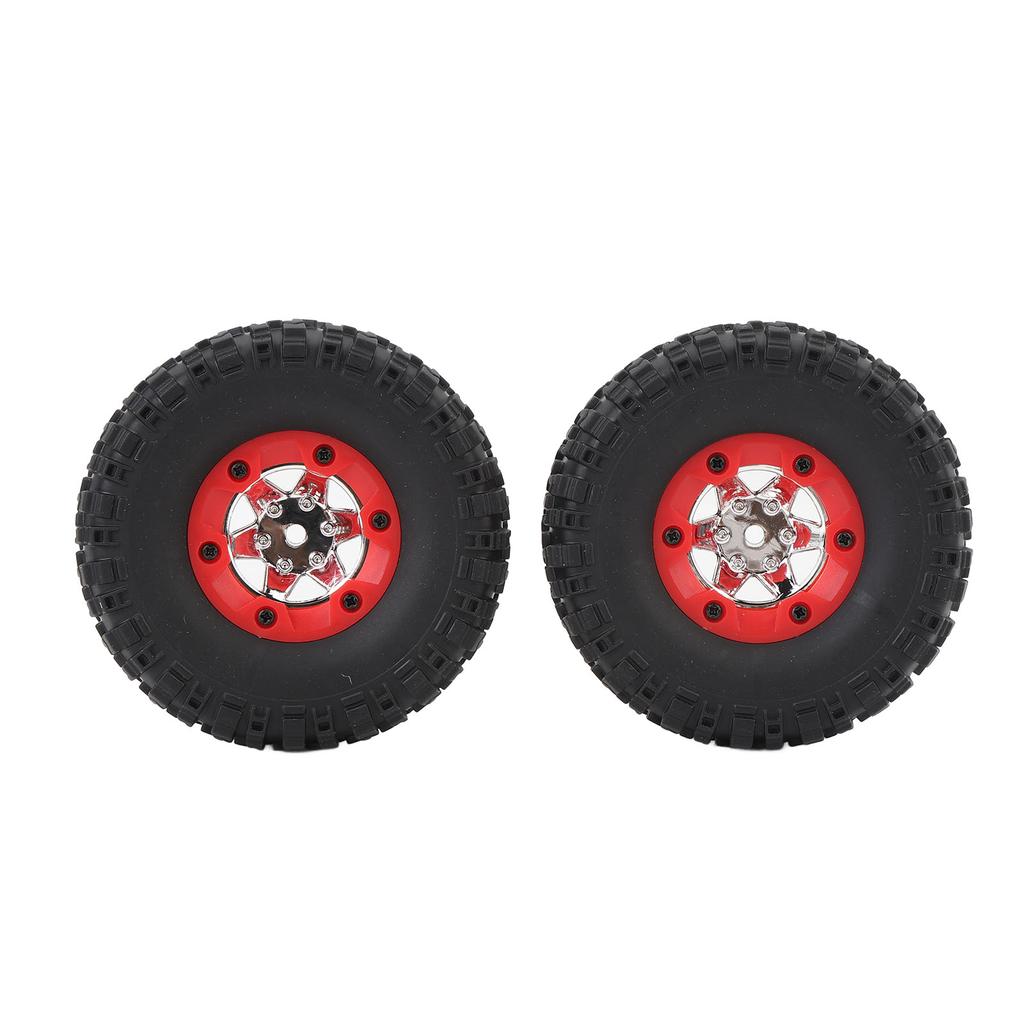 2 buc. Cauciuc Roată Stângă Mașină RC Ușor Cauciuc Anvelopă Roată de Rezervă pentru WLtoys 124006 12427 12423