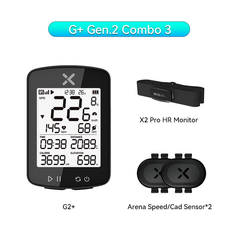 XOSS G2 Plus Bike Computer ANT+ Cadence Speed Wireless GPS Cycling Speedometer GPS Bike MTB Waterproof Smart Bicycle Odometer