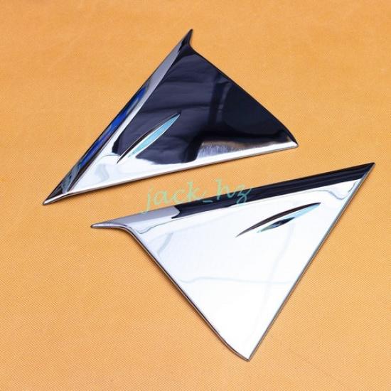 Chrome Rear Window Tailgate Spoiler Cover Trims For -2025 Toyota Yaris Cross