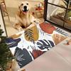 Abstract Shape Doormat Artistic Floor Mat Living Room Bedroom Hallway Decoration Gift for Art Lovers