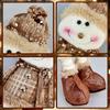 Telescopic Christmas Snowman Reindeer Doll Decoration for Hotel or Window Display