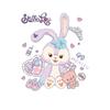 Stella Lou Cartoon Heat Transfer Stickers & Reflective Luminous Anti-Sublimation Washing Labels