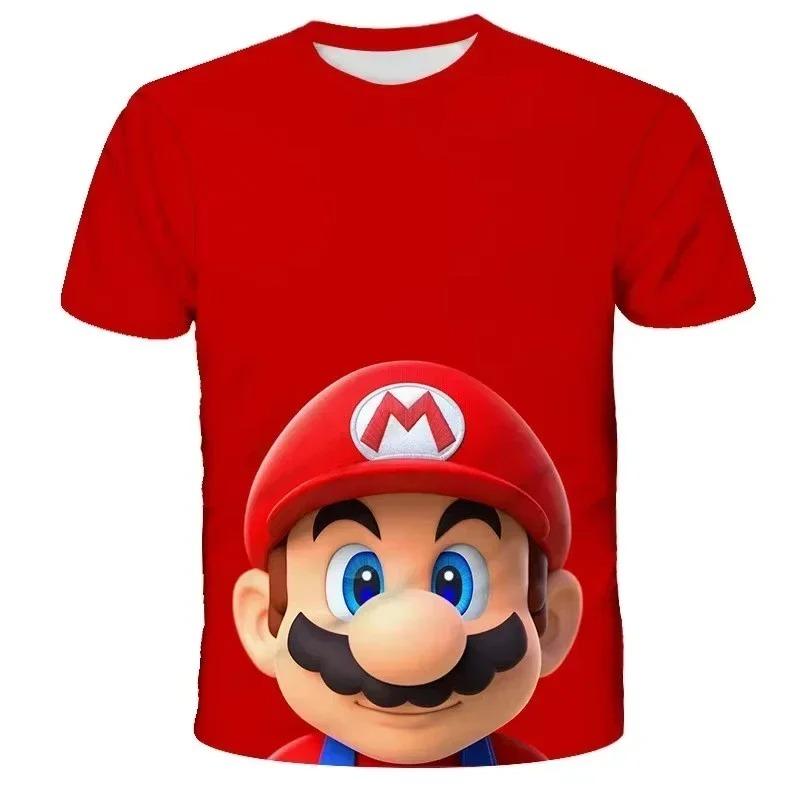 Newest 2026 The Super Mario Galaxy Movie 3D Print Tops Cartoon