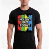 No Day But Today TShirt Summer Casual Cotton Tee Oversized Streetwear Tops Vintage Graphic Print Loose Fit Short Sleeve