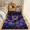 Fashion Entrance Mat Living Room P-Pokemon Rugs Decoration G-gengar Balcony Super Absorbent Bathroom Rug Kitchen Carpet Door Bed