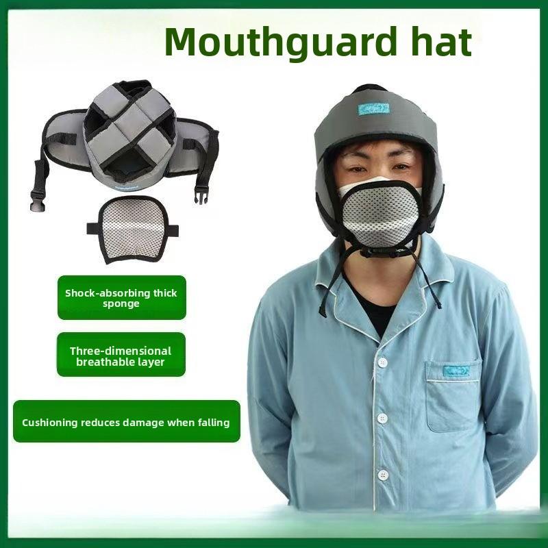 Medical Elder Protective Hat Fall Protection Helmet Head Safety Helmet Portable Adjustable Anti-Falling Safety Cap