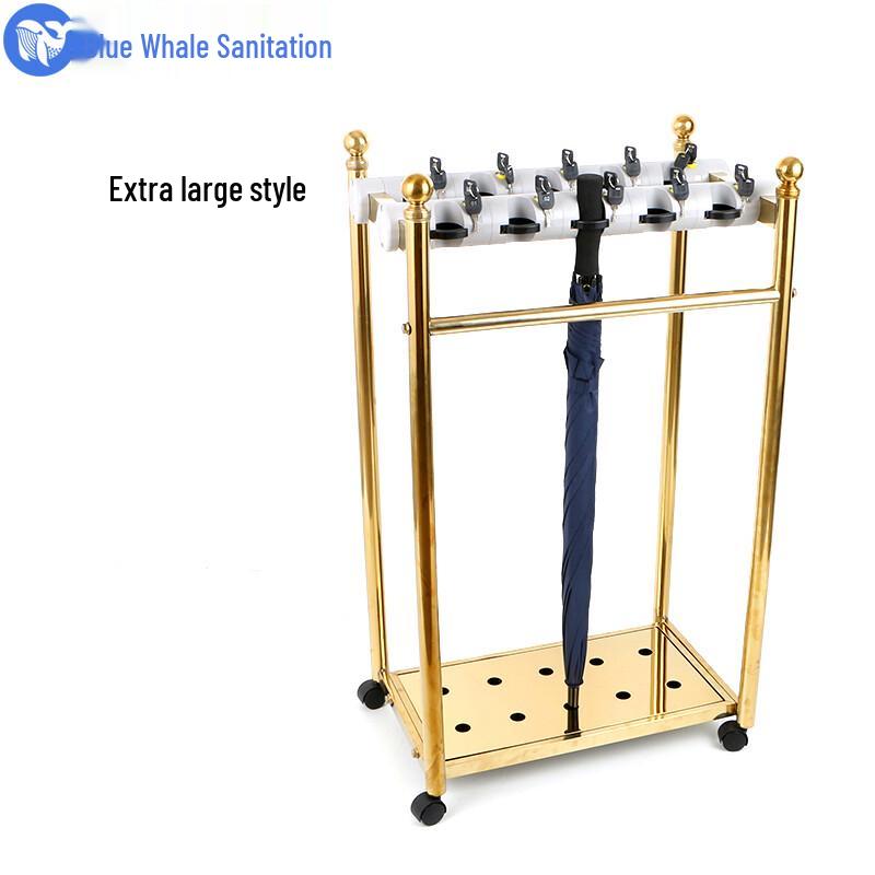 Titanium Gold Lockable Umbrella Stand