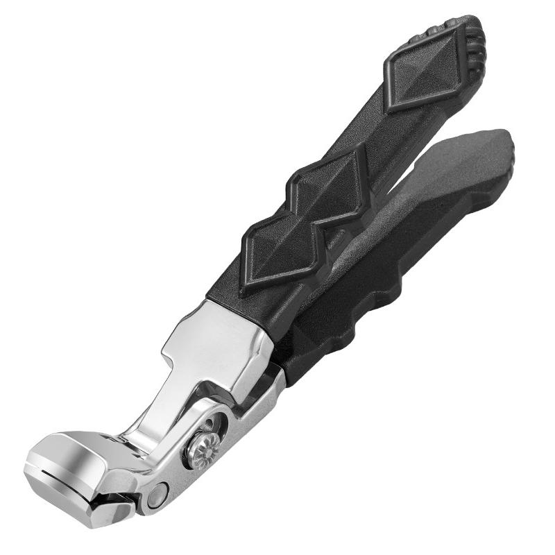 High Quality Nail Clippers Long Handle Black Textured Grip Available Manicure Fingernail Cutter Thick Hard Toenail Scissors Tool