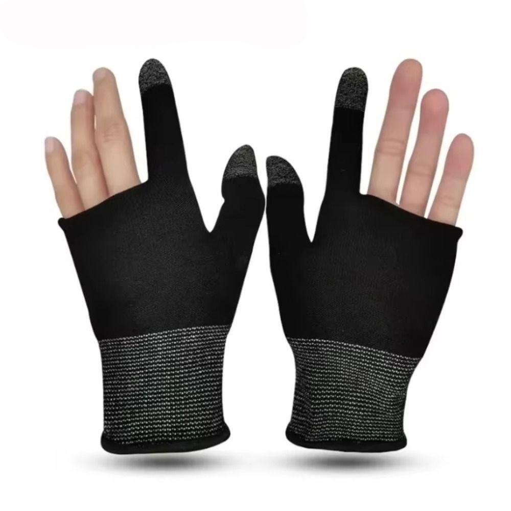 Atmungsaktive Gaming-Handschuhe Tragbare Zwei-Finger-Handschuhe Neue Finger-Daumen-Hüllen