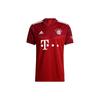 Men's Fcb H Jsy Bayern Munich Black Home Fan Edition Sports Short Sleeve Soccer/Football Red GM5313