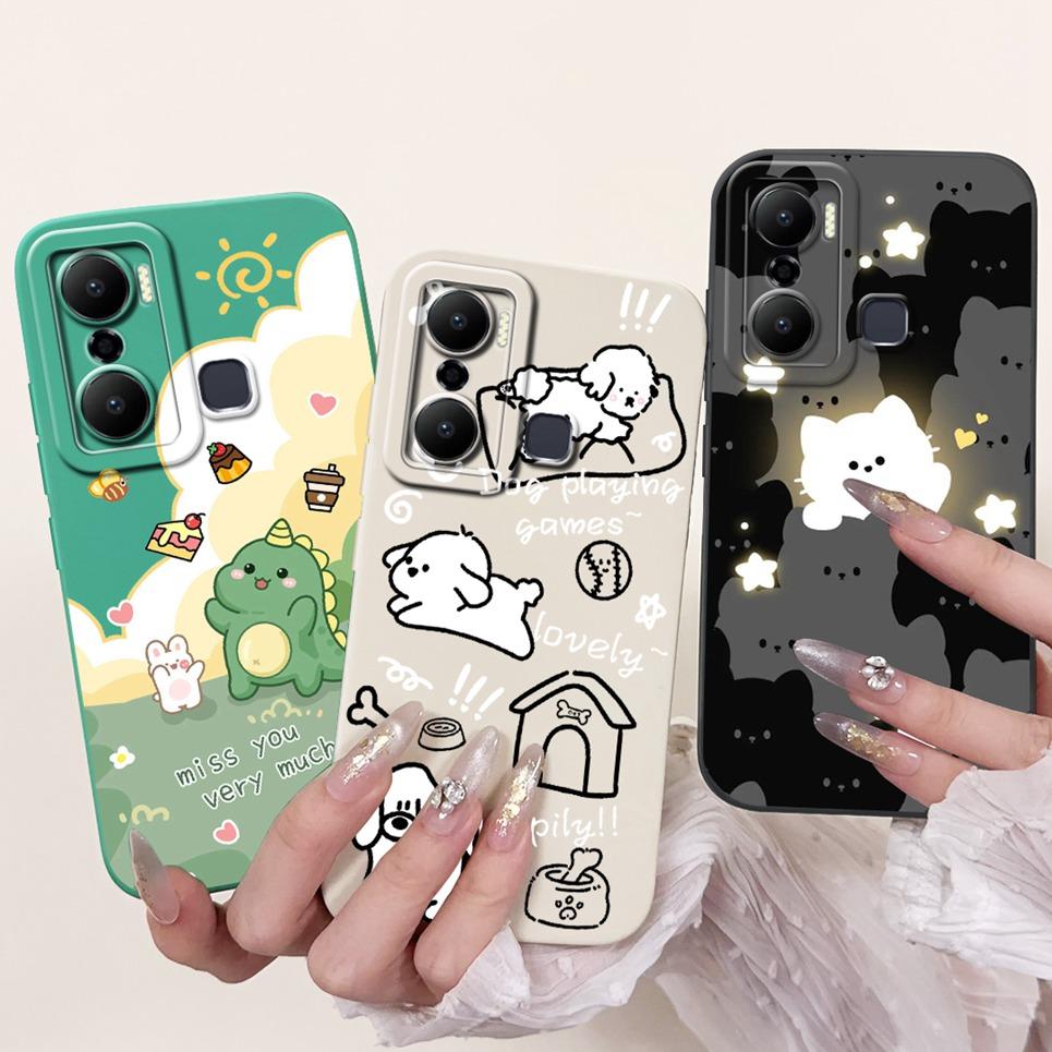 Coque arrière en silicone souple pour Infinix Hot 20i 20s Hot20 5G 4G Hot 20 play Coque Bumper Panda Astronaute Dessin Animé Mignon Coque