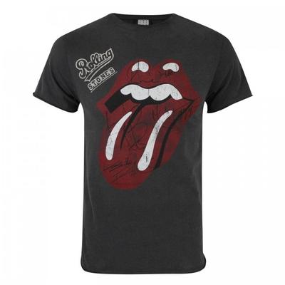 Pánské tričko Rolling Stones Tongue Autograph