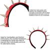 Unique Gothic Halloween Headbands Studded Headpieces Party Headwear Comfortable Spiked Hair Accessories For Women