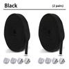 2Pair Double-layer elastic 8mm Flat Shoelace Shoes Accessories No Tie Shoe laces Quality Elastic Laces Sneakers Tennis Shoelaces