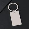 Stainless Steel Laser Engraved Festival Gift Keychain