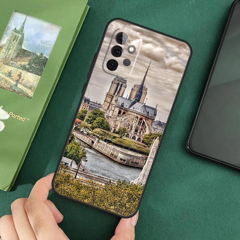 

Notre Dame De Paris Phone Case For Samsung Galaxy A06 A05 A16 A55 A35 A15 A53 A33 A13 A22 A32 A52 A14 A34 A54 Samsung A55