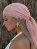 Bohemian Einfarbiges Spitzenbesetztes Schal für Damen Quadratisch Baumwolle Seide Hijabs Weicher Sonnenschutz Schal Sommer Strand Sarong Stirnband