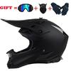Motorcycle off-road helmet, all-season full-face off-road motorcycle helmet, mountain racing downhill full-face helmet for riding
