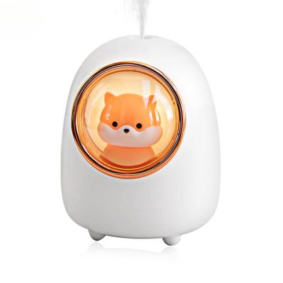 350ML Air Humidifier With LED Light Rechargeable Ultrasonic Wireless Space Capsule Cat Aroma Diffuser Fogger KTY