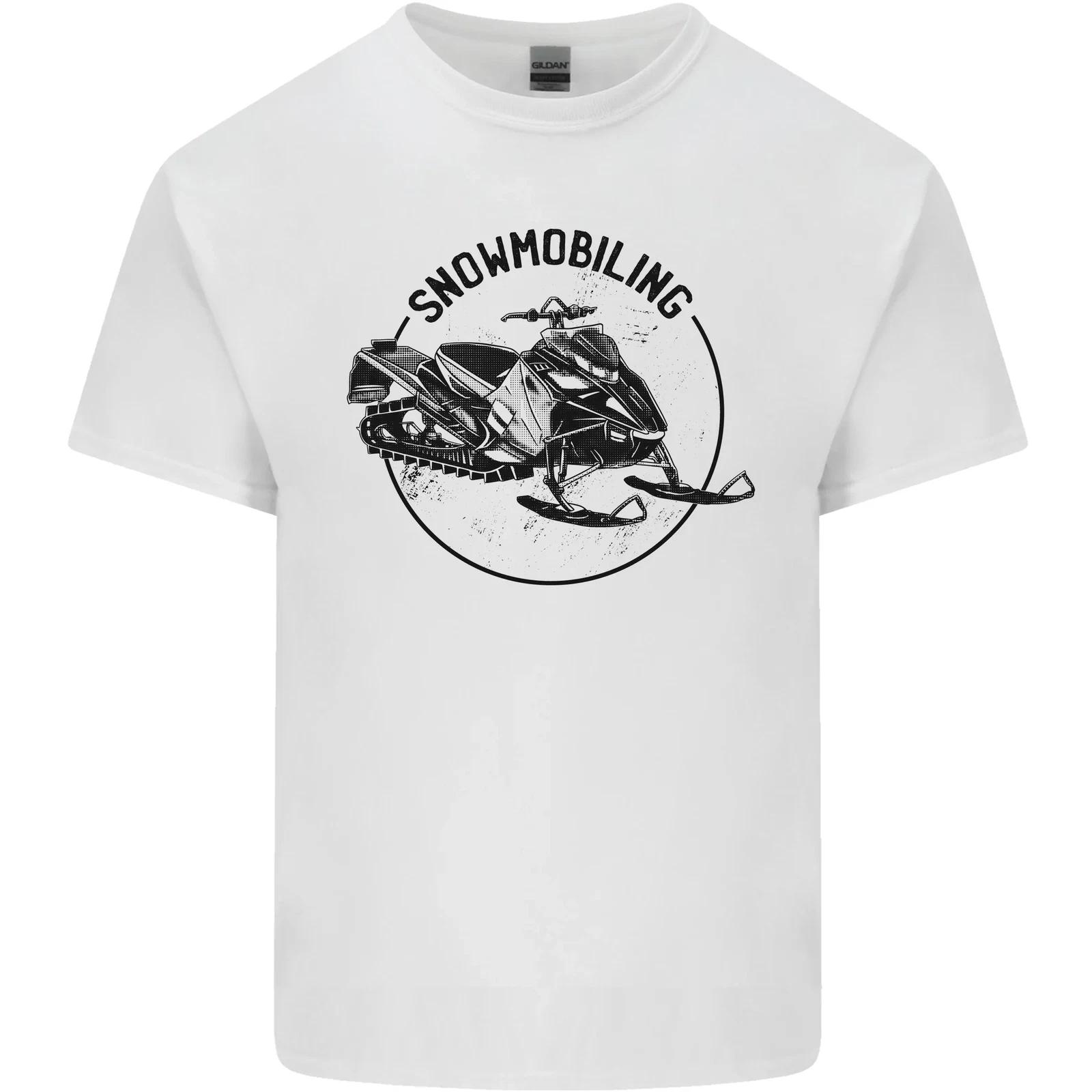 

A Snowmobile Winter Sports Kids T-Shirt Childrens S