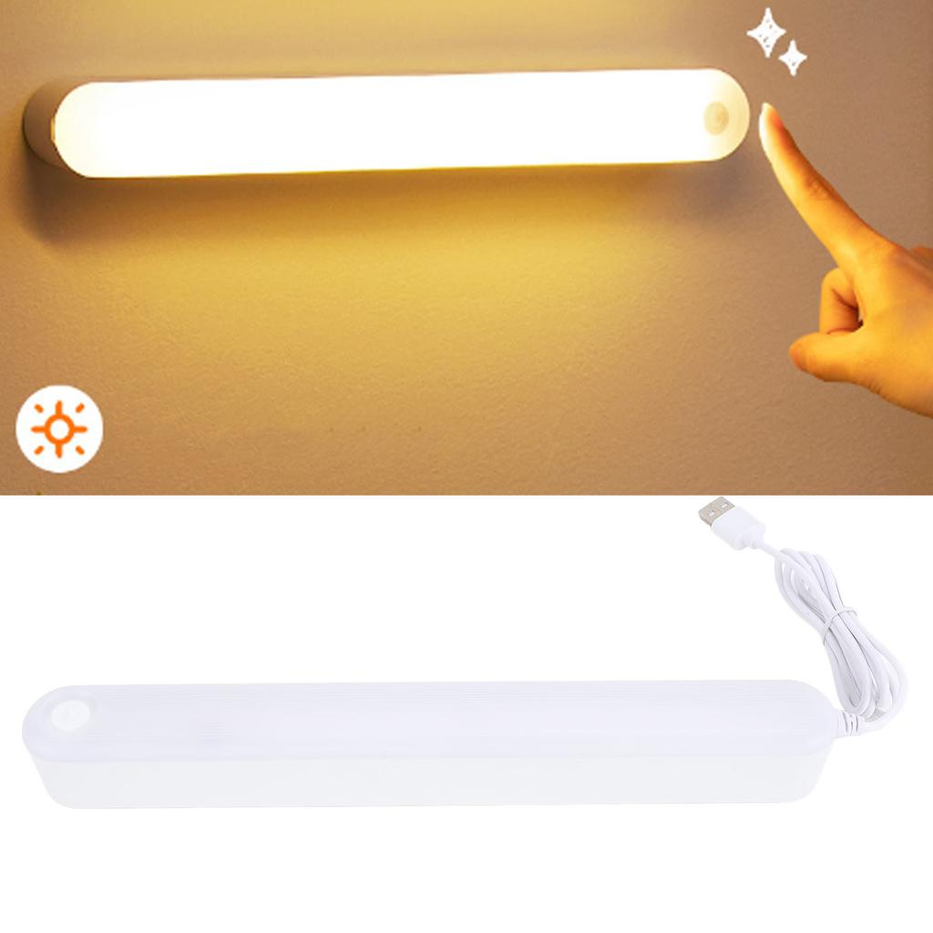 26cm Closet Light 5W LED Light Bar Night Light 3000 To 6000K 3 Color Dimmable Reading Light Bar for Wardrobes Cabinets