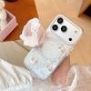Cocker Dog Magnetic Suction Bracket Applies To 17 Apple 17pm Mobile Phone Case Iphone16 Girl Sweet Cartoon 15 Transparent