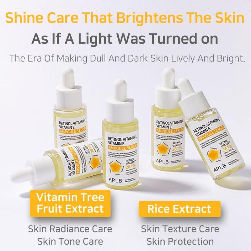 APLB - Retinol Vitamin C Vitamin E Ampoule Serum