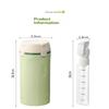 Set di 4 Bottiglie Dispenser da Viaggio Portatili 4 in 1 a Prova di Perdita Contenitori Vuoti Ricaricabili per Shampoo Profumo Palestra Breve Viaggio