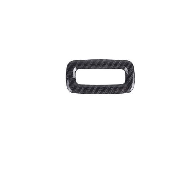 For Volvo S60 - ABS Carbon Fiber Tailgate Rear Door Switch Cover Trim